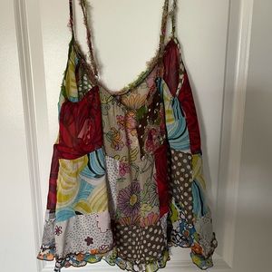Multi colored tank top miss sixty